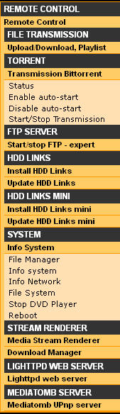 Interfata Web HD 600WEB