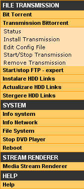 Interfata Web HD 500 SDK 2.X