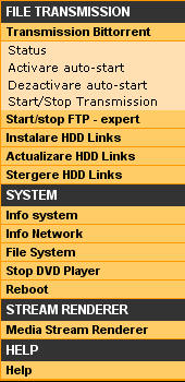 Interfata Web HD 500 mini SDK 3.X